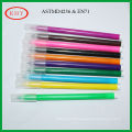 Hot sales rainbow colors fiber or steel tip water color pen